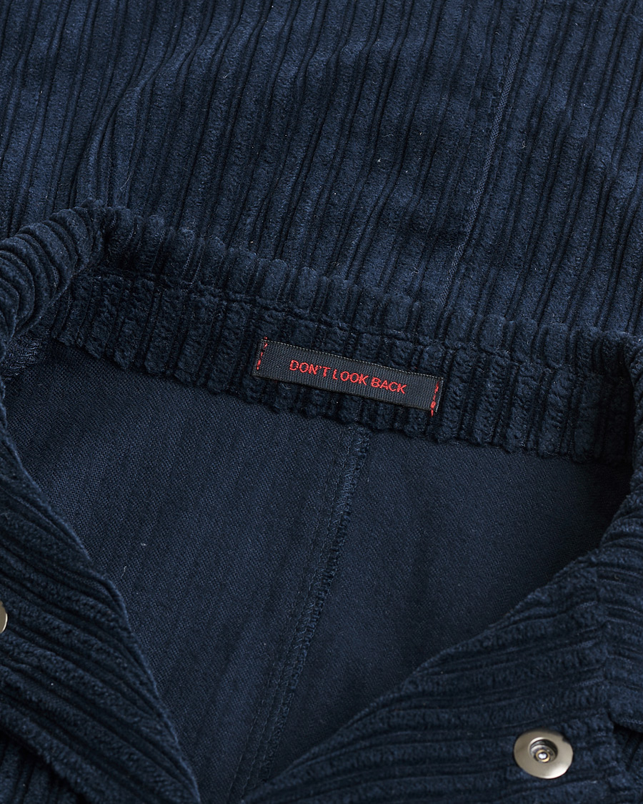 Herr | Pre-owned Skjortor | Pre-owned | The Gigi Corduroy Overshirt Navy 48