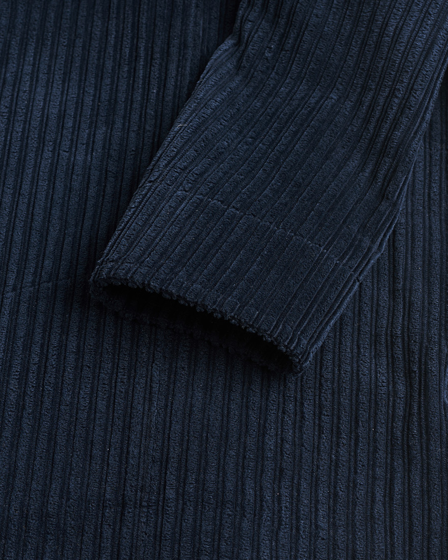 Herr | Pre-owned Skjortor | Pre-owned | The Gigi Corduroy Overshirt Navy 48