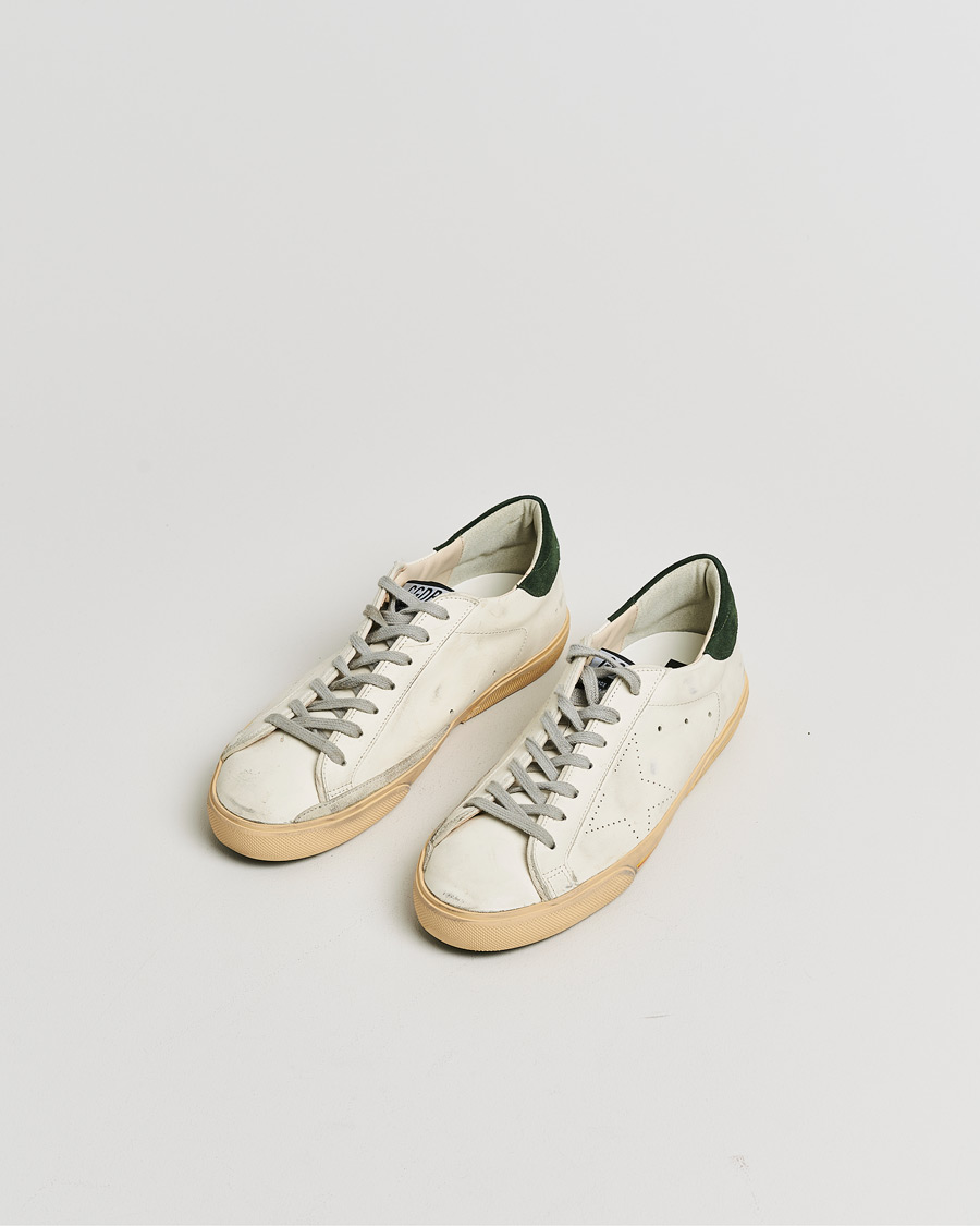 Herr | Pre-owned Skor | Pre-owned | Golden Goose Super-Star Sneakers White/Green 42