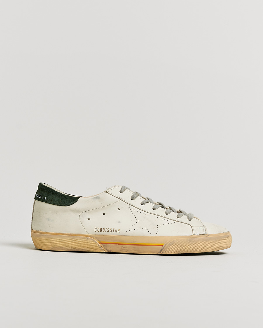 Herr | Pre-owned Skor | Pre-owned | Golden Goose Super-Star Sneakers White/Green 42