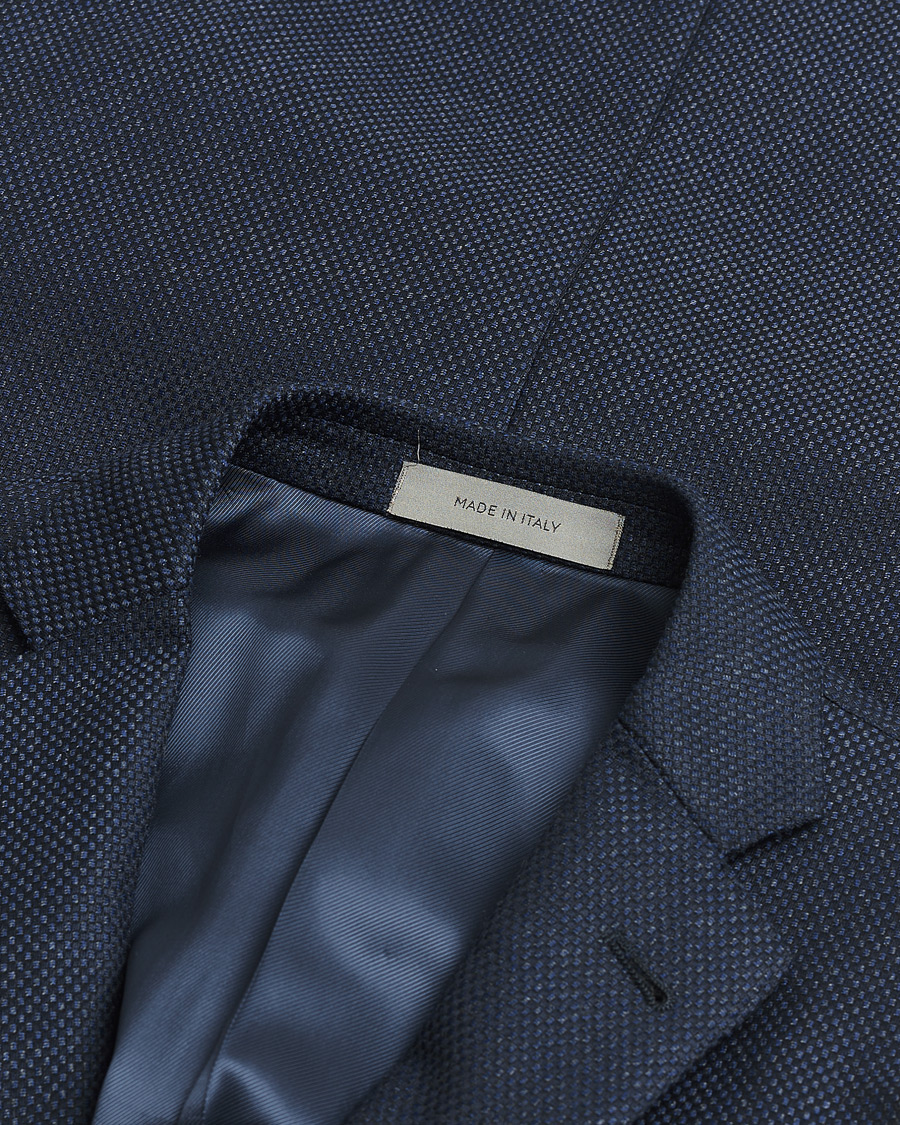 Herr | Pre-owned Kavajer | Pre-owned | Corneliani Wool & Cashmere Blazer Navy 50