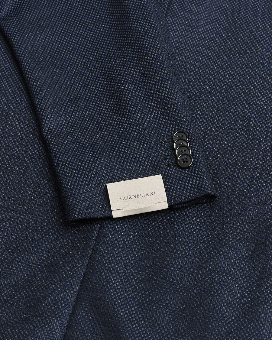 Herr | Pre-owned Kavajer | Pre-owned | Corneliani Wool & Cashmere Blazer Navy 50