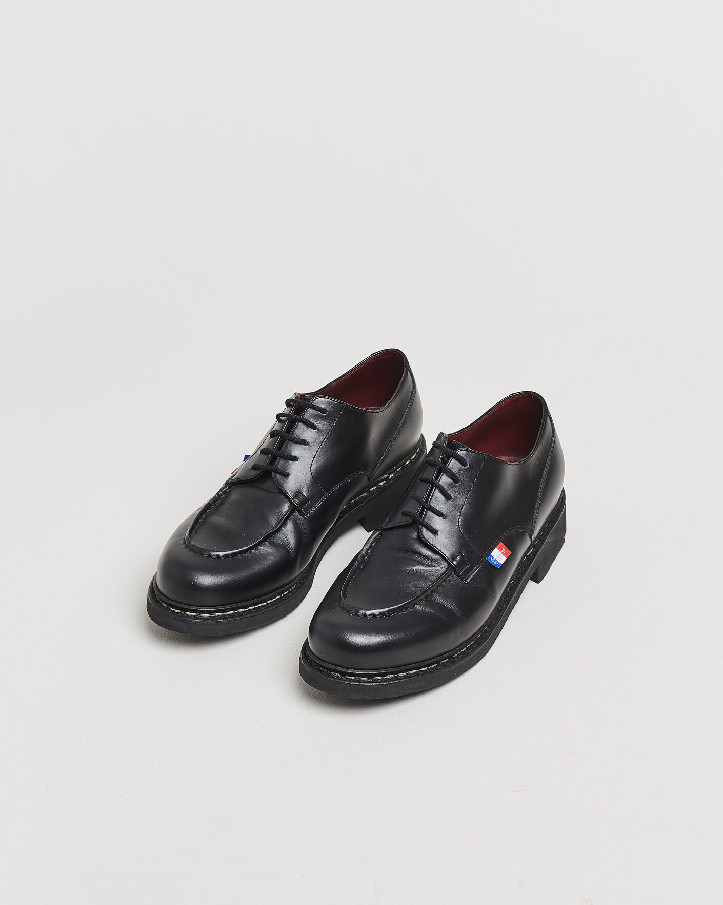 Herr | Pre-owned Randsydda skor | Pre-owned | Paraboot Chambord Derby BBR Black UK8,5 - EU42,5