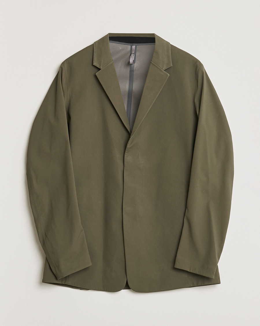 Herr | Pre-owned Kavajer | Pre-owned | Arc'teryx Veilance Water Repellent Blazer Green M