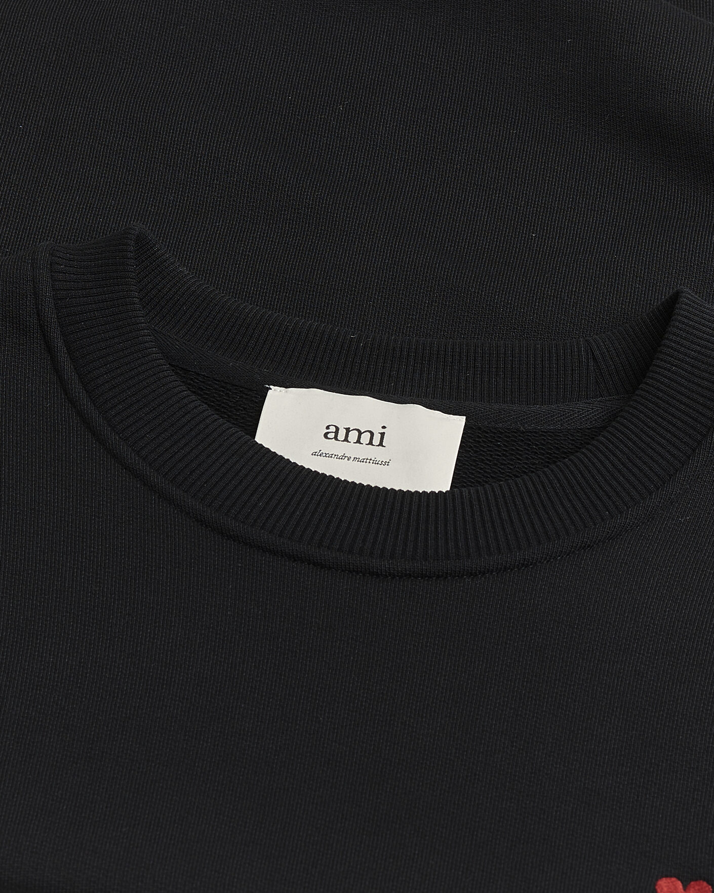 Herr | Pre-owned Tröjor | Pre-owned | AMI Heart Logo Sweatshirt Black M