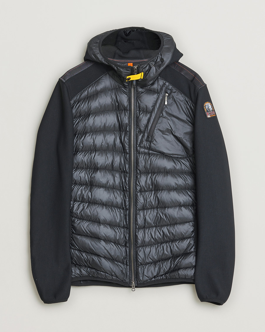 Herr | Pre-owned Jackor | Pre-owned | Parajumpers Nolan Warm Up Hybrid Hooded Jacket Black