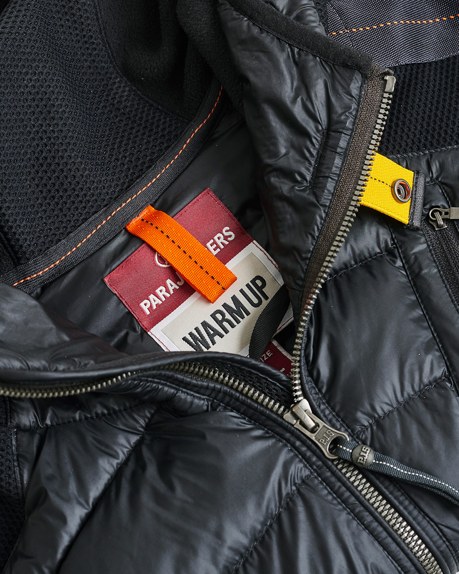 Herr | Pre-owned Jackor | Pre-owned | Parajumpers Nolan Warm Up Hybrid Hooded Jacket Black
