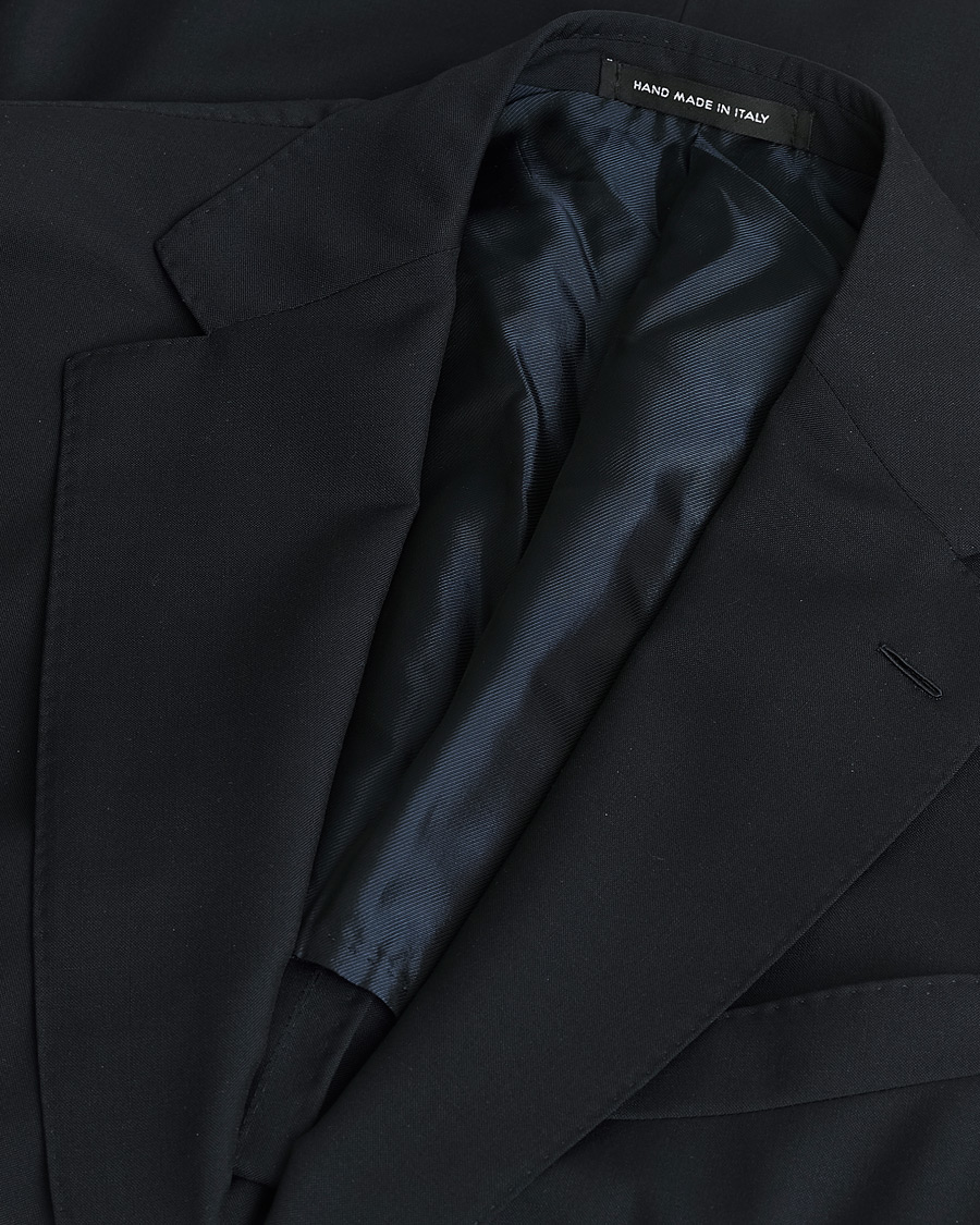 Herr | Caruso Mohair Blend Aida 3-Piece Suit Navy 50 | Pre-owned | Caruso Mohair Blend Aida 3-Piece Suit Navy 50