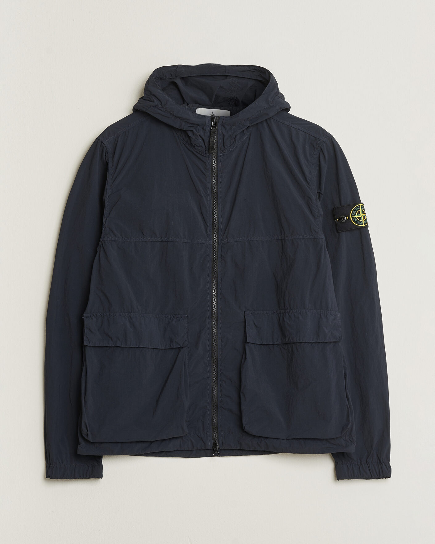 Herr | Pre-owned Jackor | Pre-owned | Stone Island Nylon Smerigliato-TC Short Parka Navy M