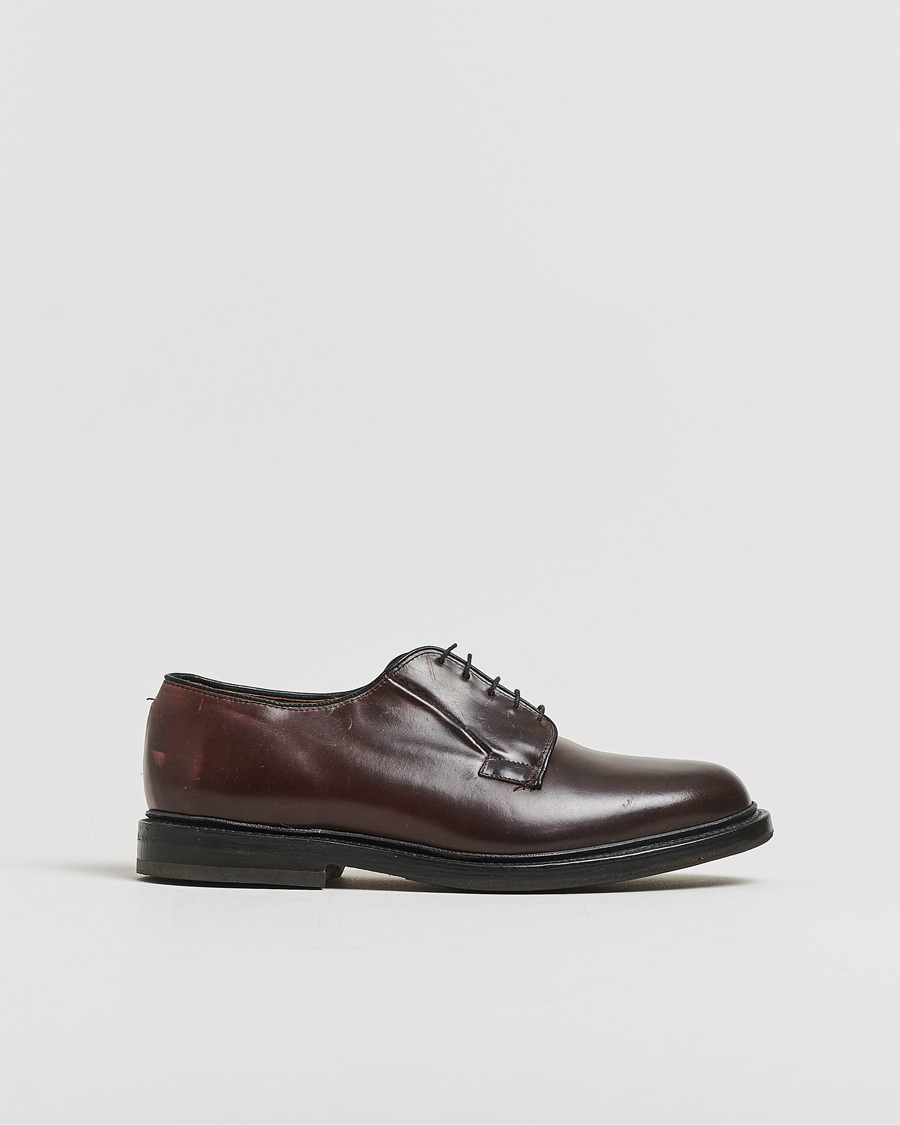 Herr | Pre-owned Randsydda skor | Pre-owned | Allen Edmonds Leeds Shell Cordovan Derby Burgundy US8,5 - EU42