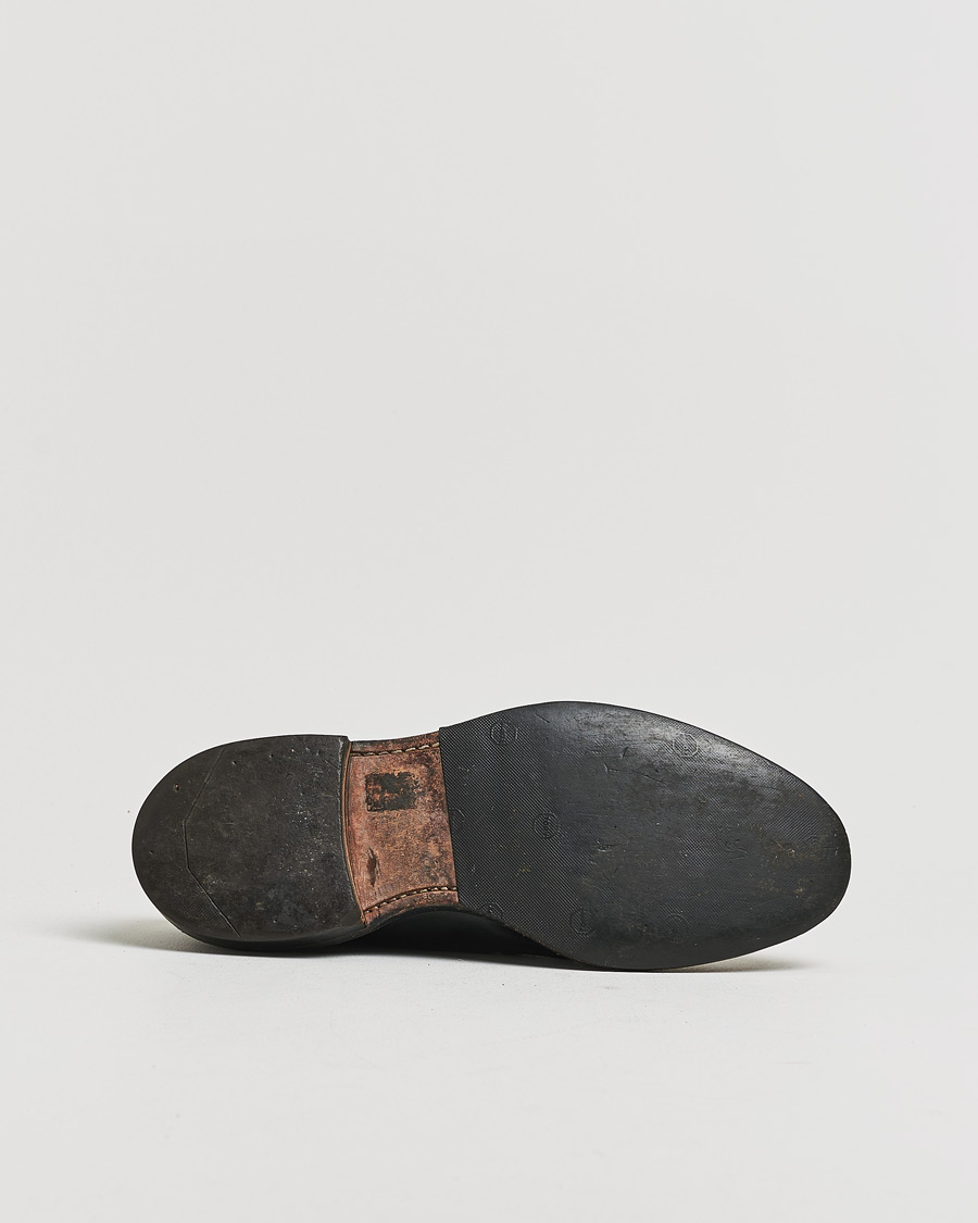 Herr | Pre-owned Randsydda skor | Pre-owned | Allen Edmonds Leeds Shell Cordovan Derby Black US8,5 - EU42