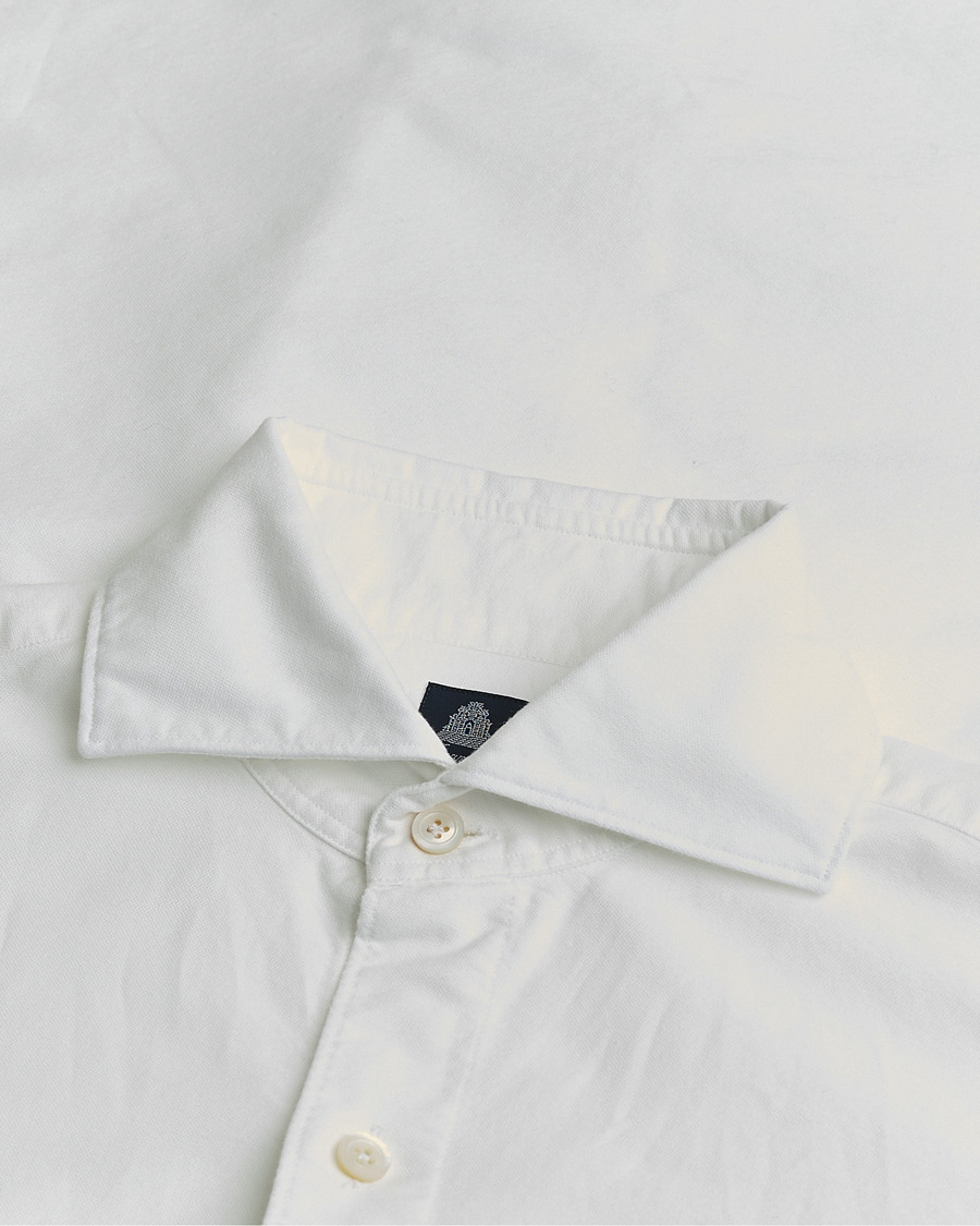 Herr | Pre-owned Skjortor | Pre-owned | Finamore Napoli Gaeta Oxford Cut Away Shirt White S
