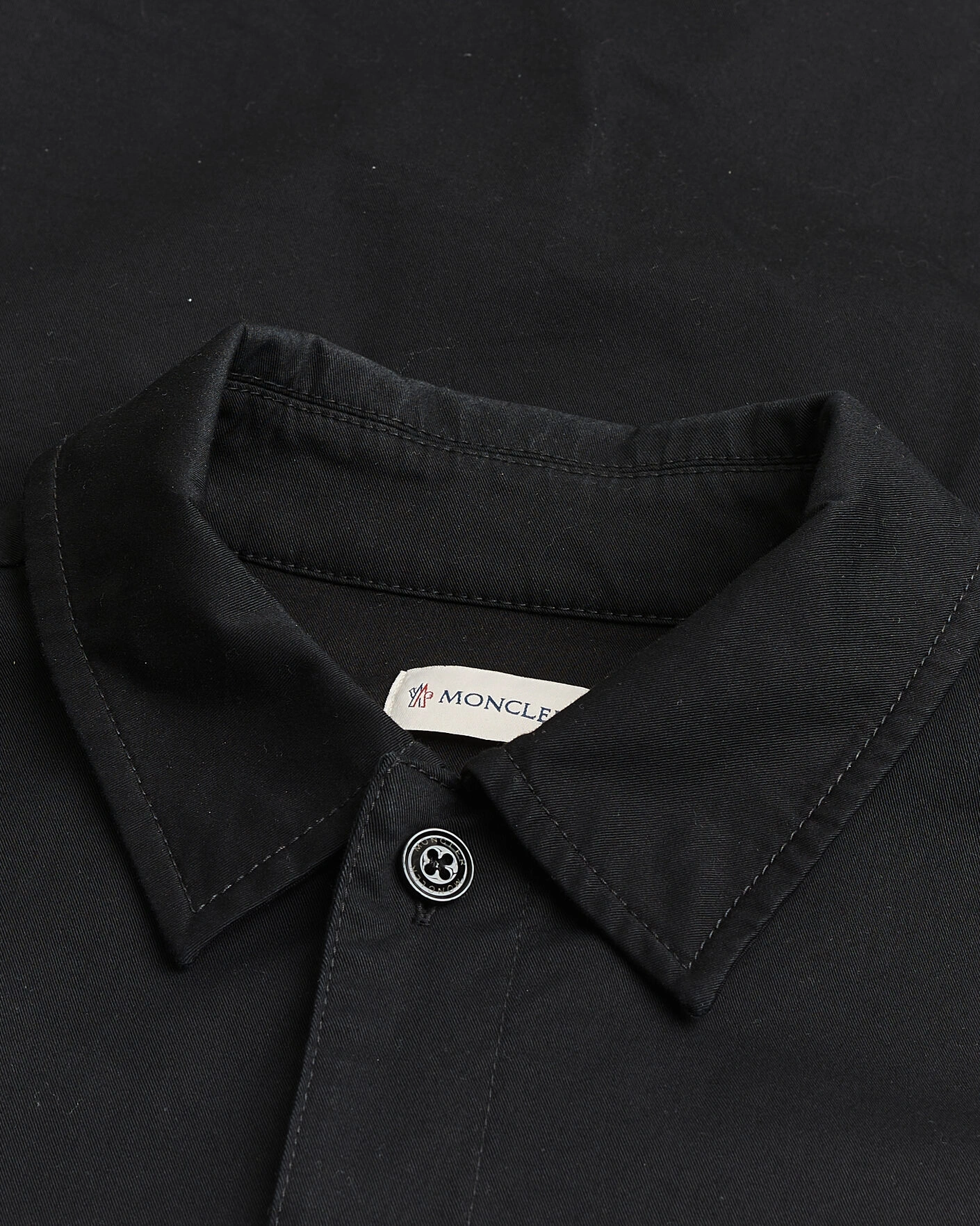 Herr | Pre-owned Skjortor | Pre-owned | Moncler Double Pocket Overshirt Black L