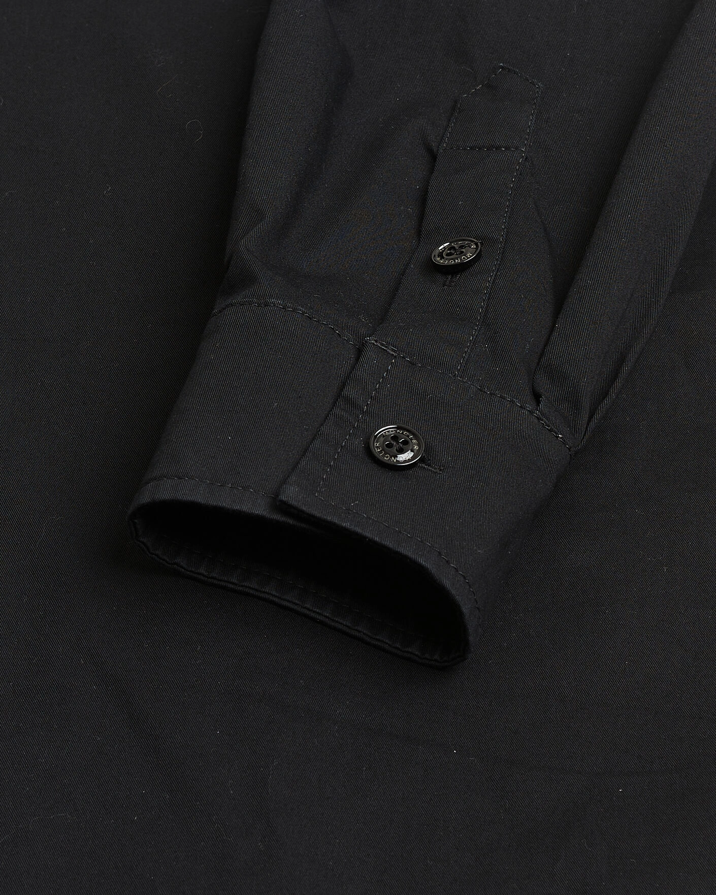 Herr | Pre-owned Skjortor | Pre-owned | Moncler Double Pocket Overshirt Black L