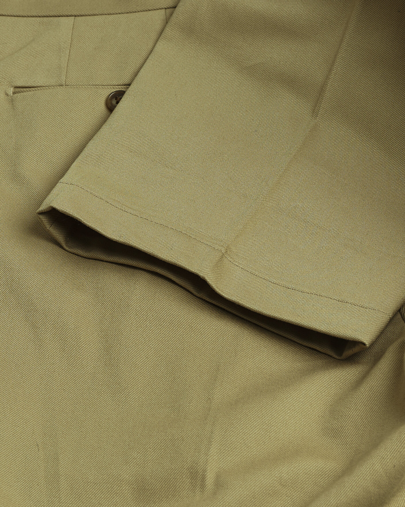 Herr | Pre-owned Byxor | Pre-owned | Rubato High Waist Cotton Chino Green 52