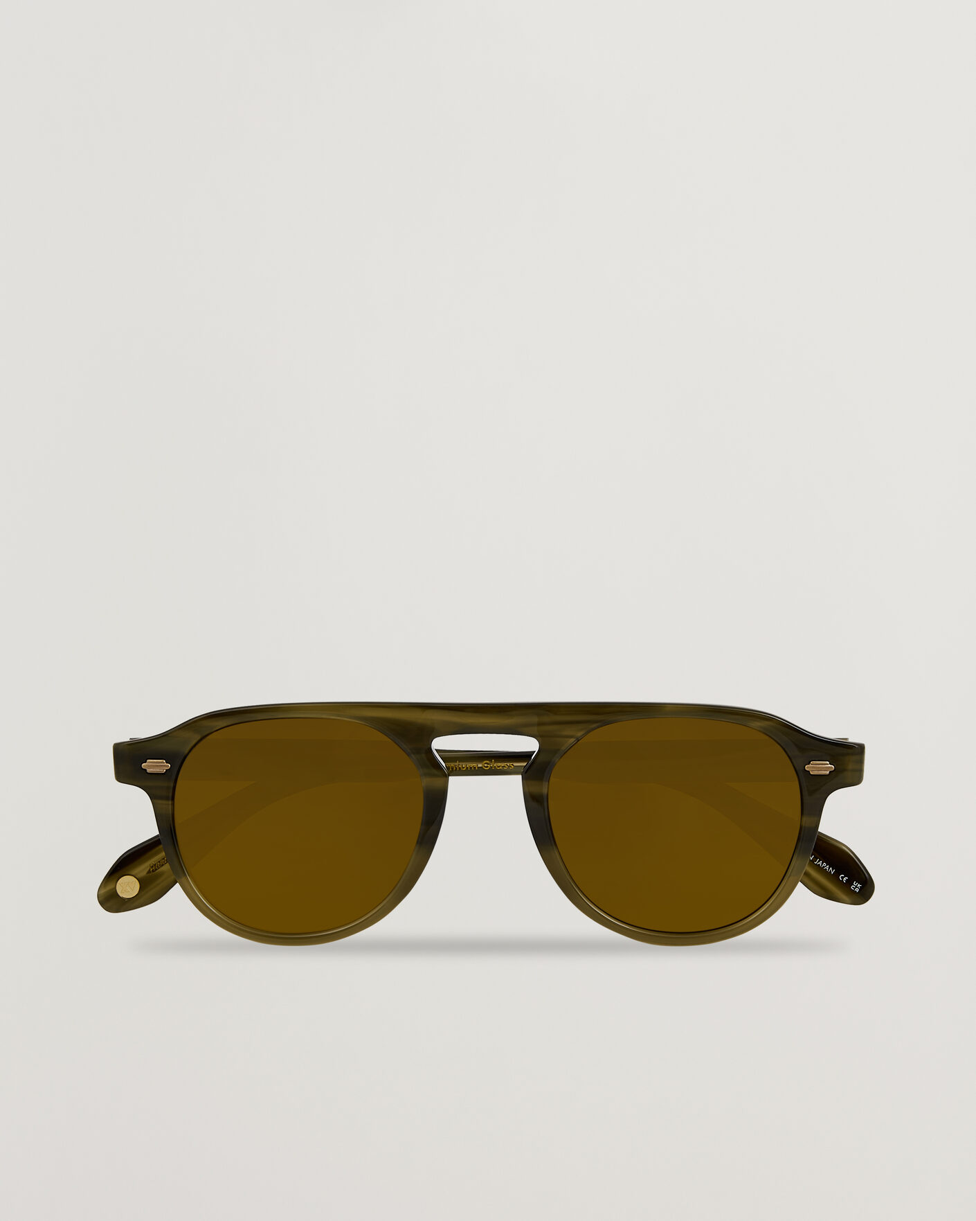 Herr | Pre-owned Accessoarer | Pre-owned | Garrett Leight Harding Sunglasses Army Drift