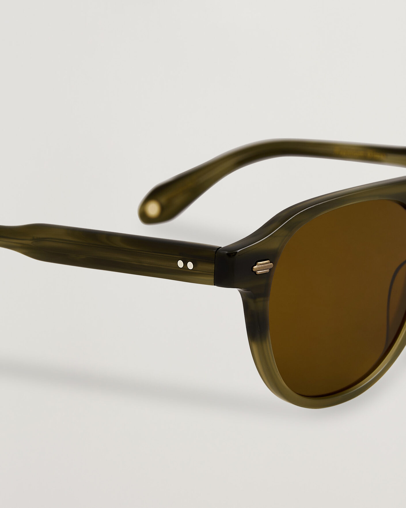 Herr | Pre-owned Accessoarer | Pre-owned | Garrett Leight Harding Sunglasses Army Drift