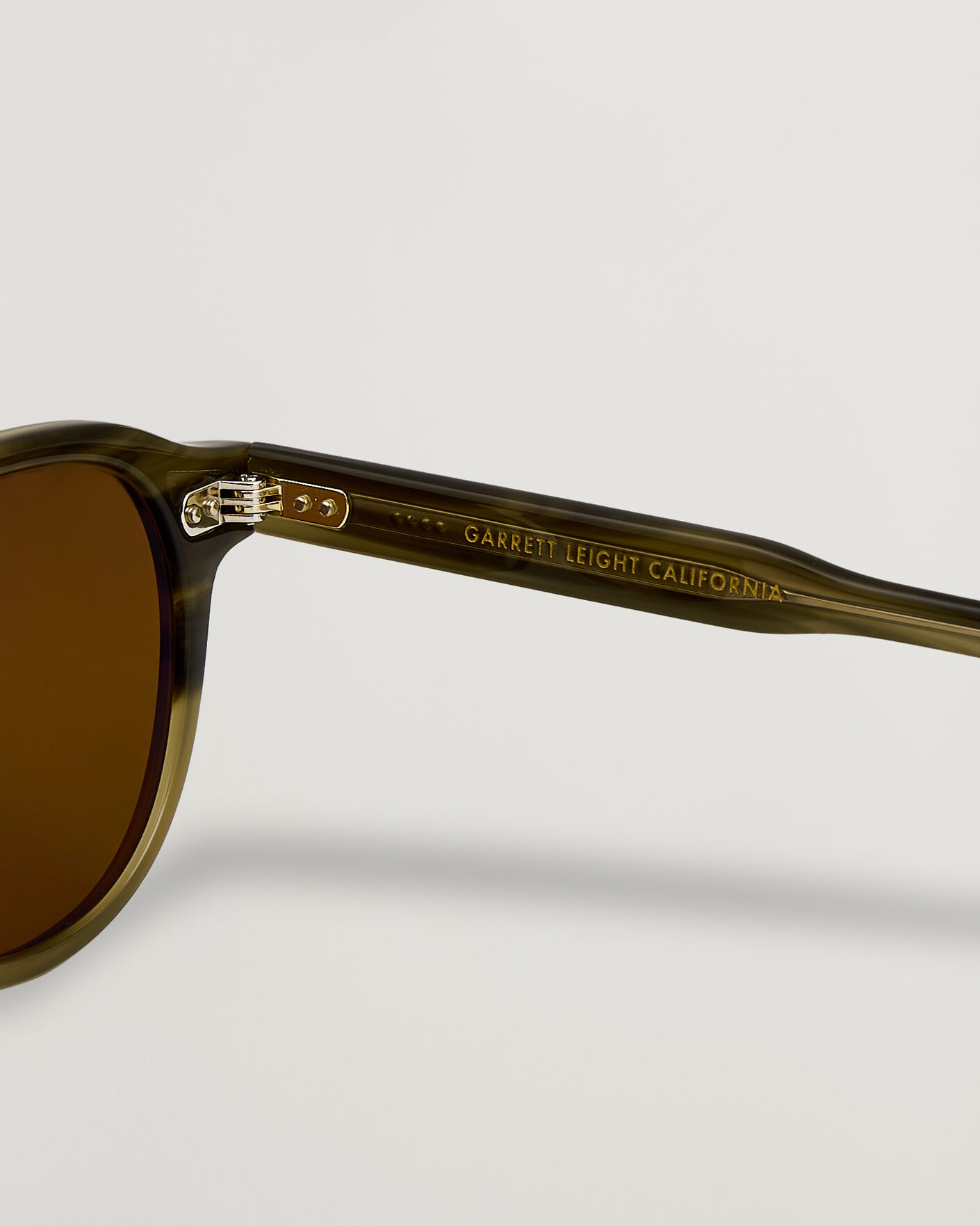 Herr | Pre-owned Accessoarer | Pre-owned | Garrett Leight Harding Sunglasses Army Drift