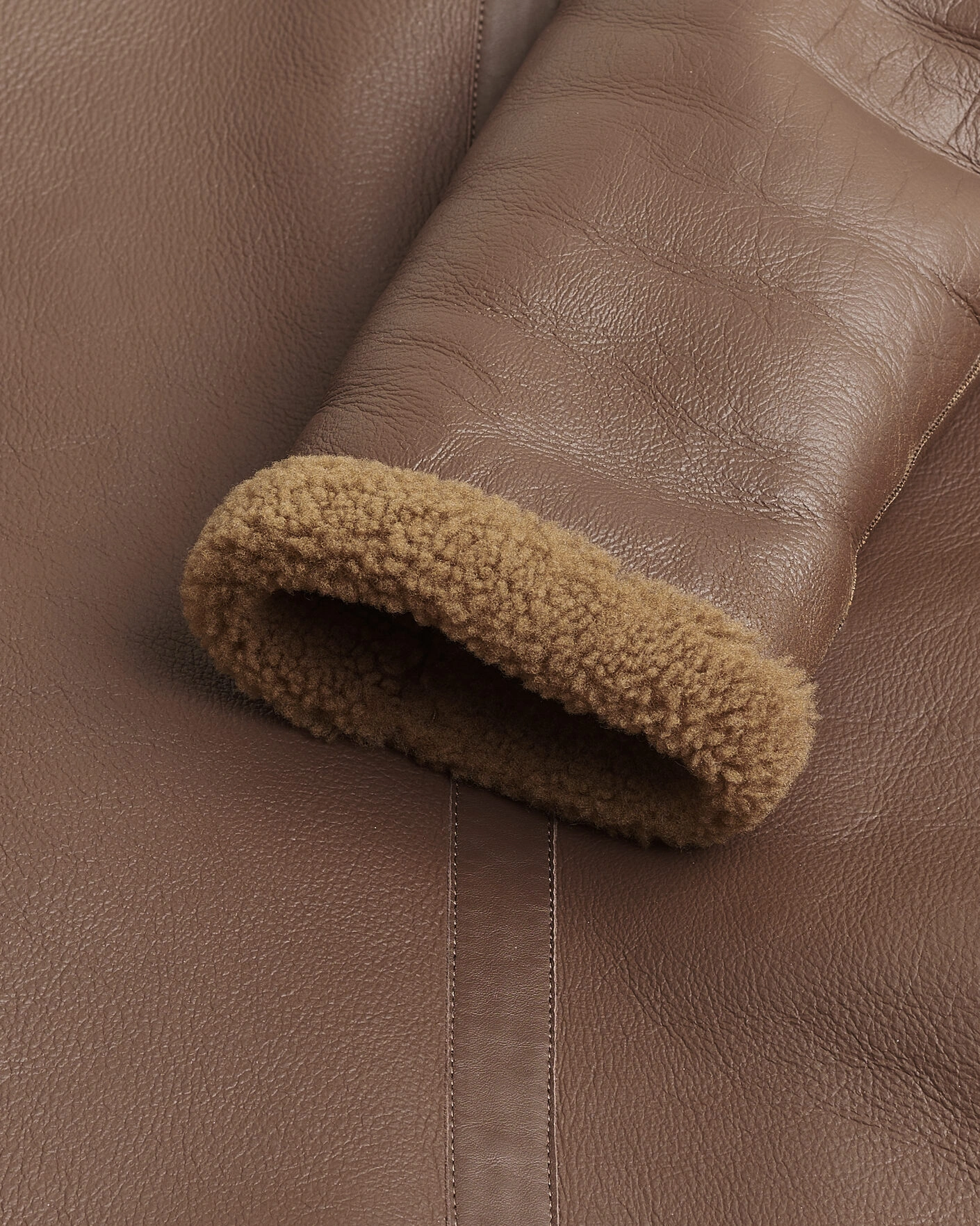 Herr | Pre-owned Jackor | Pre-owned | Tiger of Sweden Dace Shearling Jacket Brown M