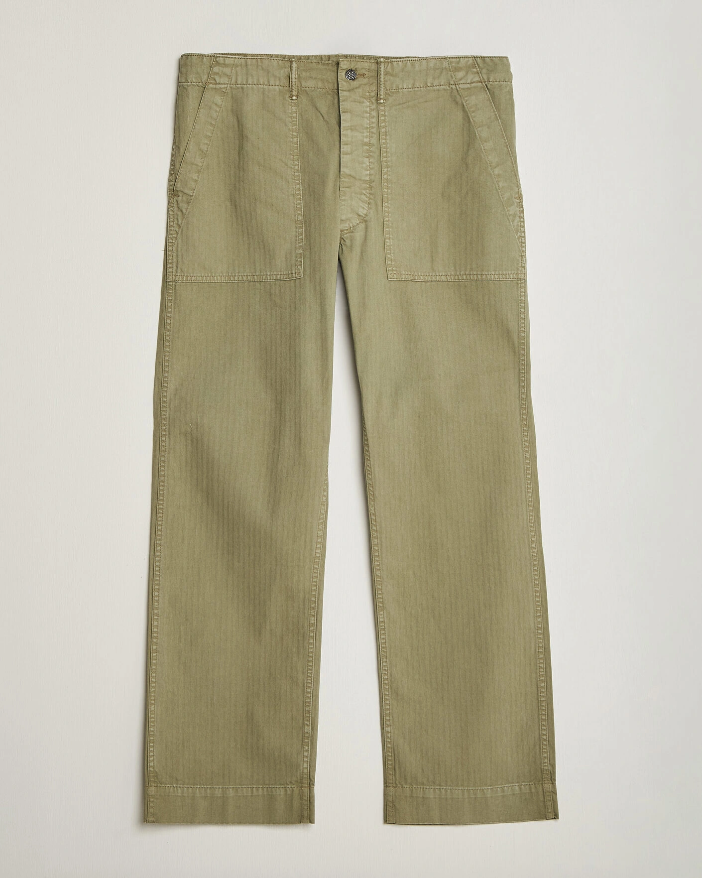 Herr | Pre-owned Byxor | Pre-owned | RRL Army Utility Pants Brewster Green W33