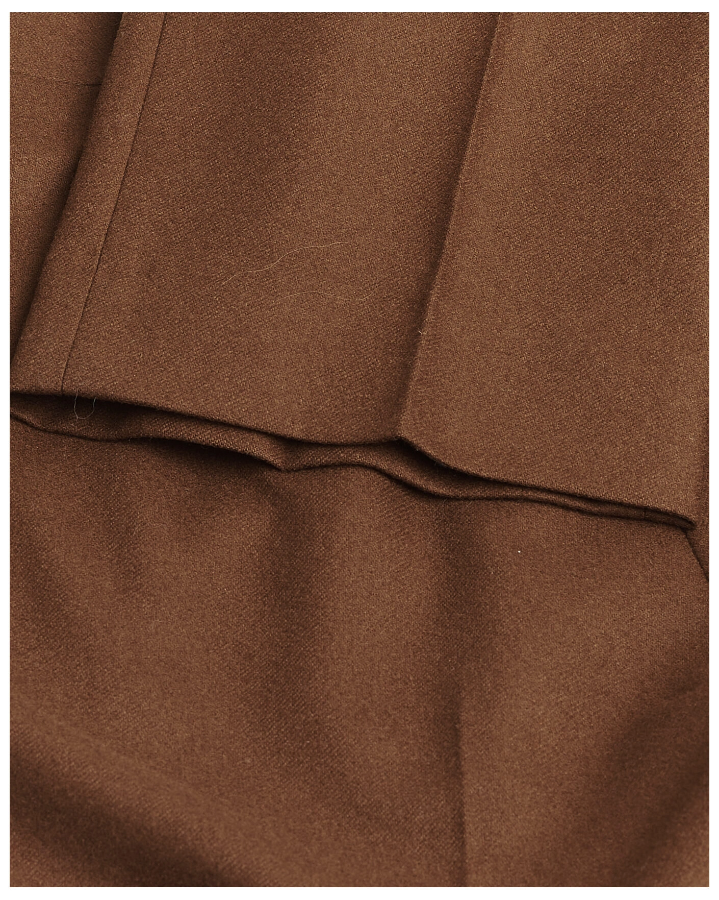 Herr | Pre-owned Byxor | Pre-owned | Santaniello Flannel Trousers Rust Brown 48