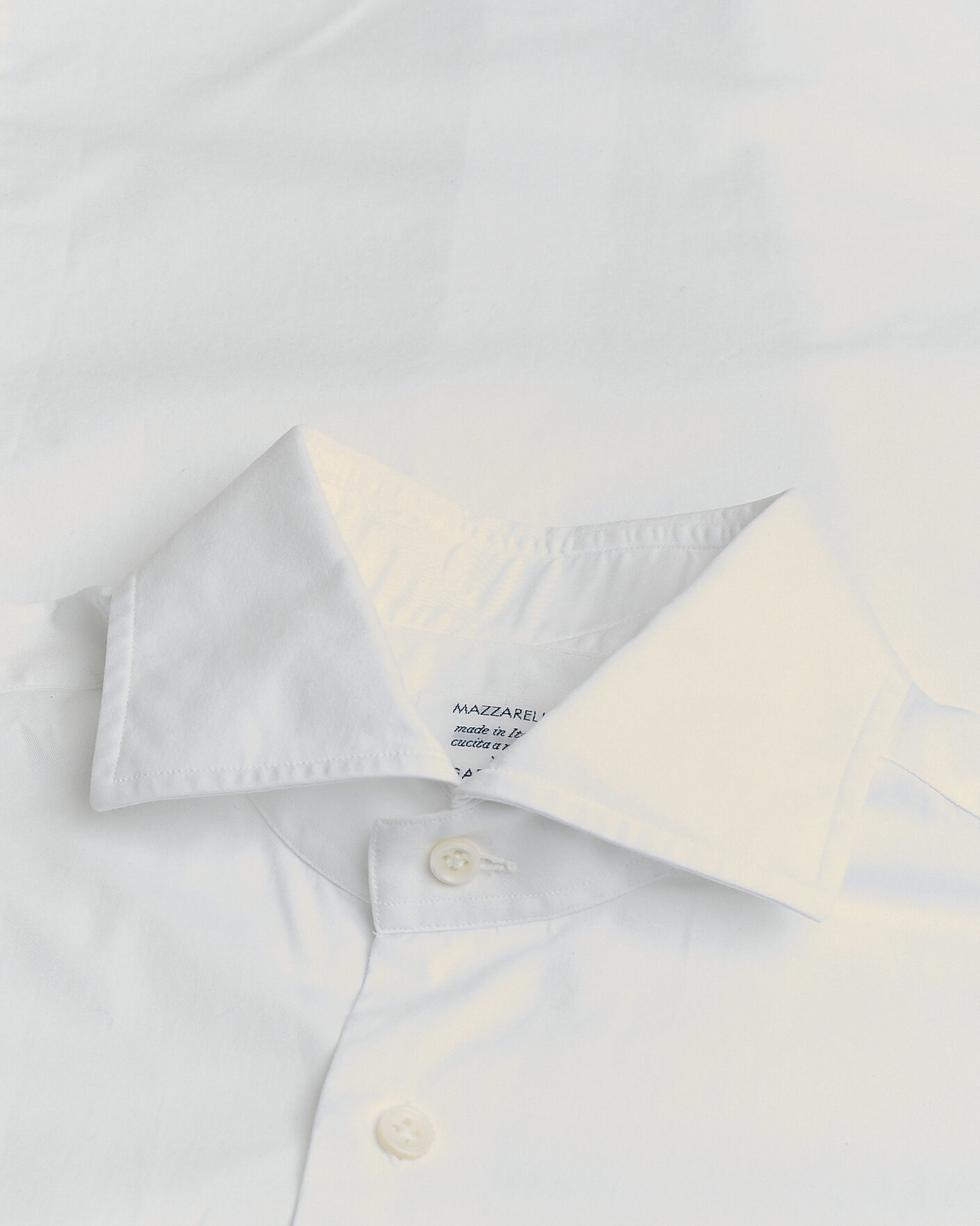 Herr | Pre-owned Skjortor | Pre-owned | Mazzarelli Soft Cotton Shirt White 39 - M