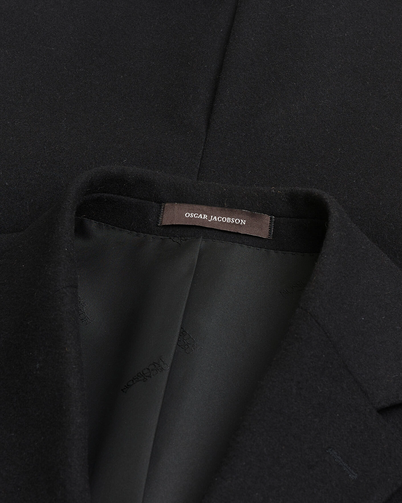 Herr | Pre-owned Jackor | Pre-owned | Oscar Jacobson Sonny Wool Coat Black 48