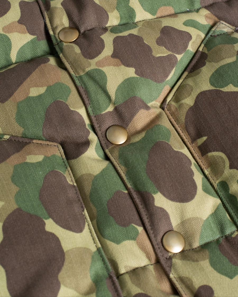 Herr | The Real McCoy's Frogskin Down Vest S | Pre-owned | The Real McCoy's Frogskin Down Vest S