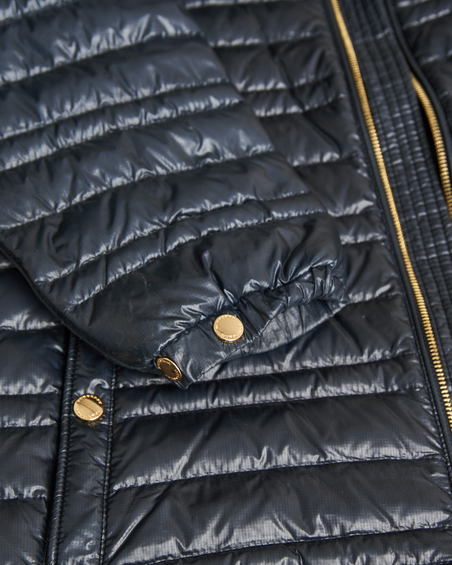 Herr | Burberry Lightweight Down Jacket Navy M | Pre-owned | Burberry Lightweight Down Jacket Navy M
