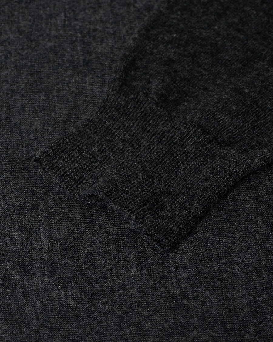 Herr | Nya produktbilder | Pre-owned | N.Peal Casmhere Turtle Neck Dark Grey