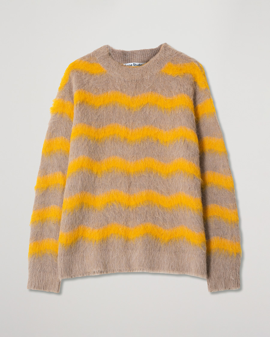 Herr | Acne Studios Kristoffer Mohair Stripe Knit | Pre-owned | Acne Studios Kristoffer Mohair Stripe Knit