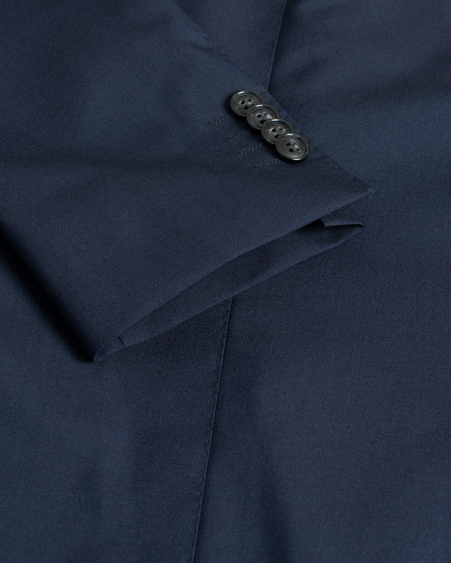 Herr | Oscar Jacobson Edmund Wool Suit Blue | Pre-owned | Oscar Jacobson Edmund Wool Suit Blue