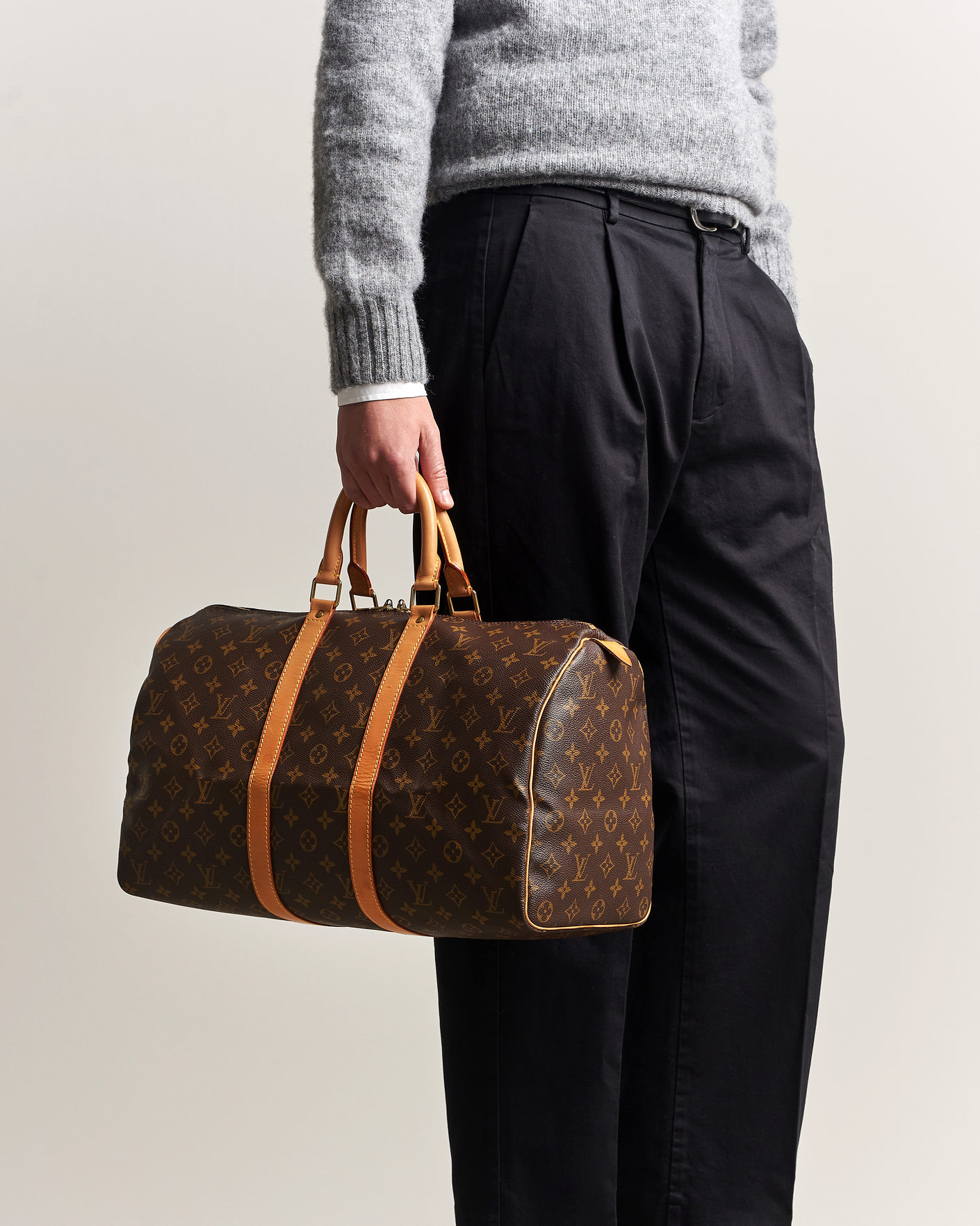 Herr | Pre-Owned & Vintage Bags | Louis Vuitton Pre-Owned | Keepall 45 Monogram