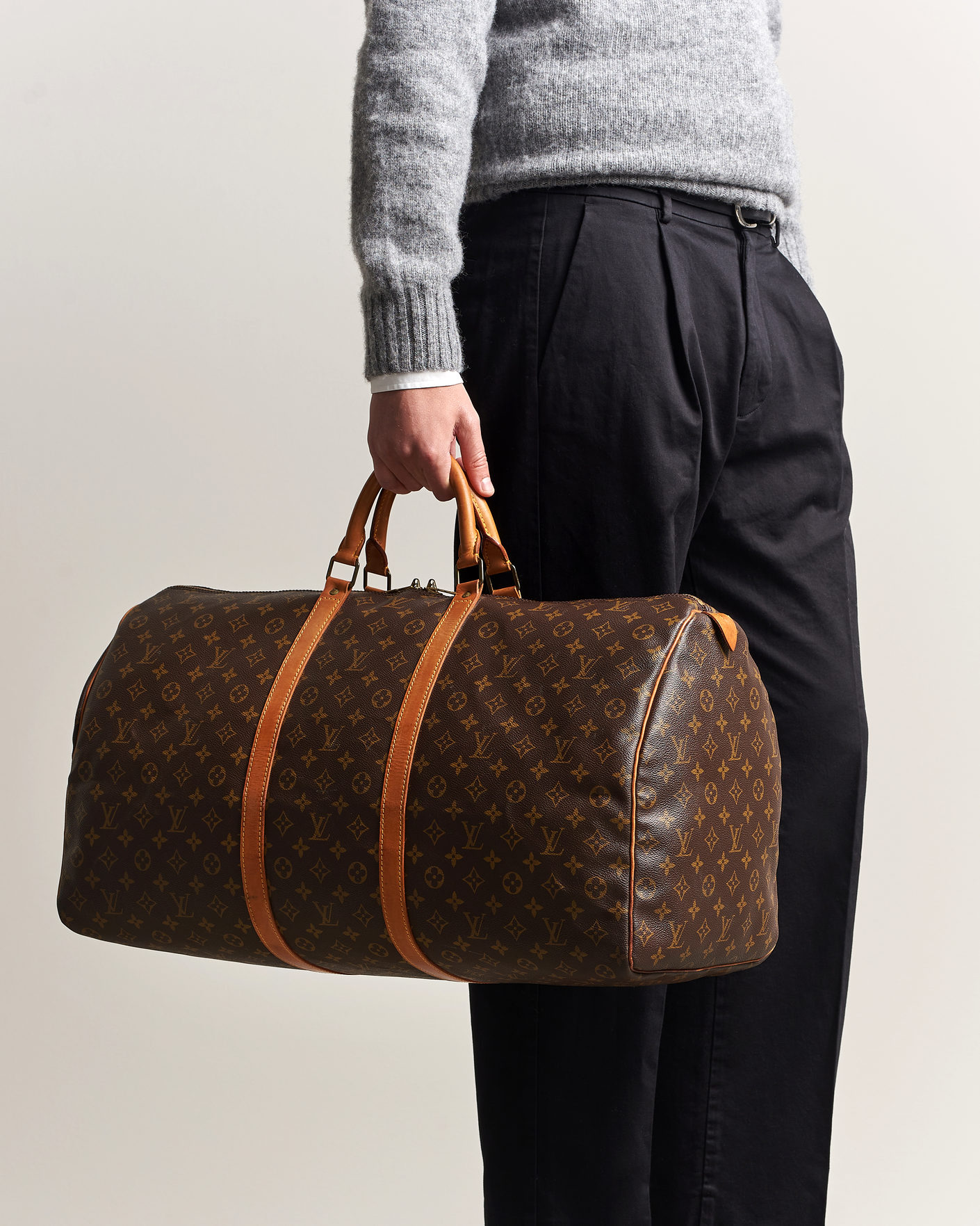 Herr | Pre-Owned & Vintage Bags | Louis Vuitton Pre-Owned | Keepall 60 Monogram