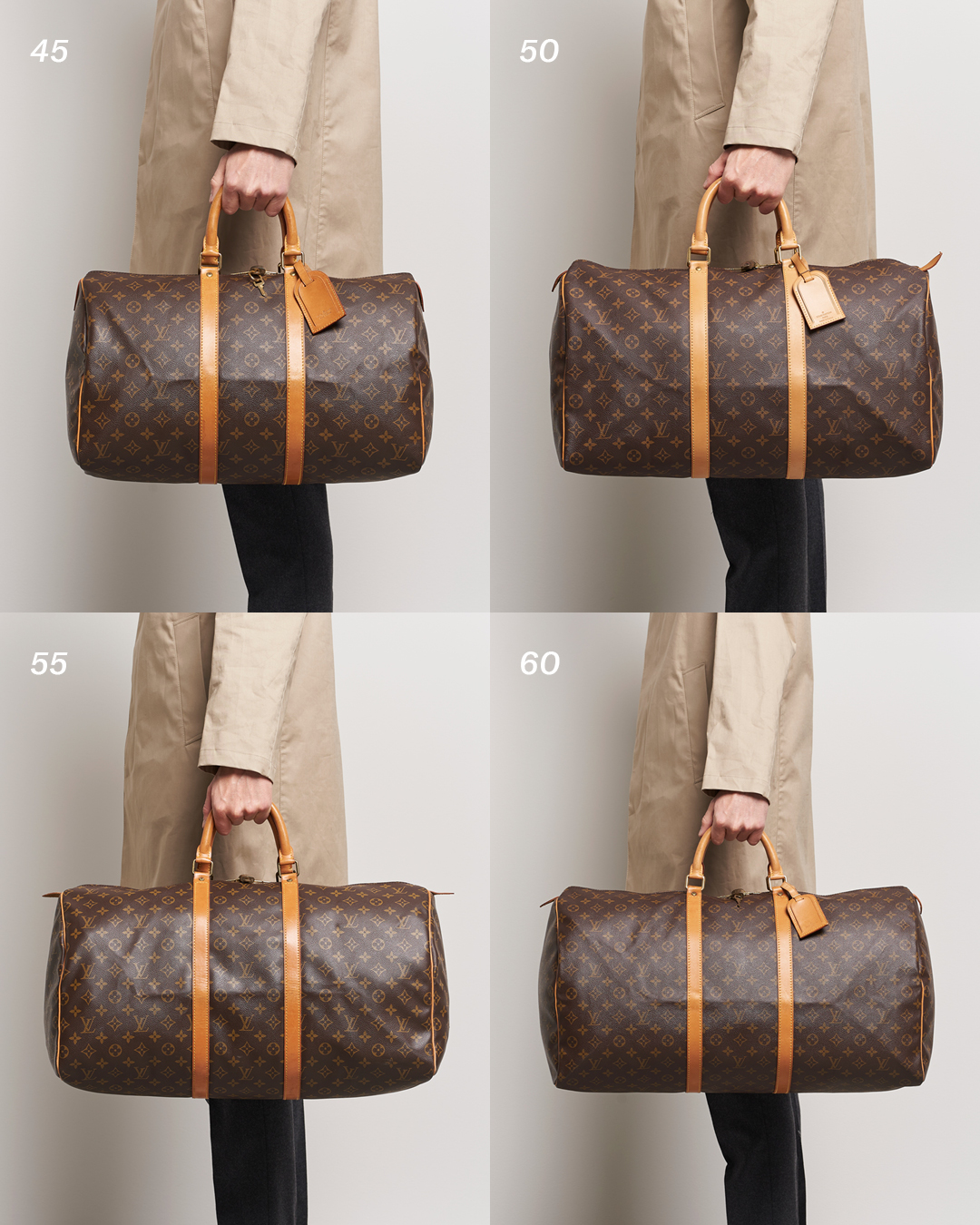 Louis Vuitton Keepall Size Comparison