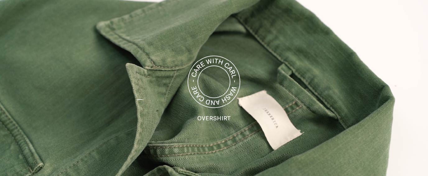 Så tar du hand om och tvättar din overshirt Så tar du hand om och tvättar din overshirt
