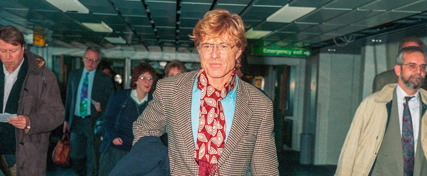 En look vi minns: Robert Redford på resande fot