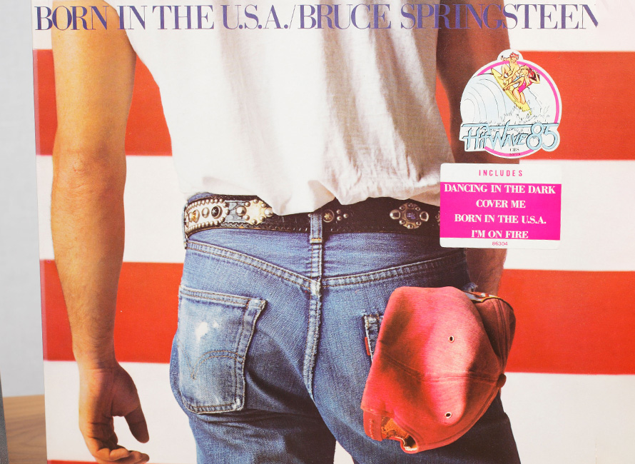 Bruce Springsteen Born in the U.S.A röd keps