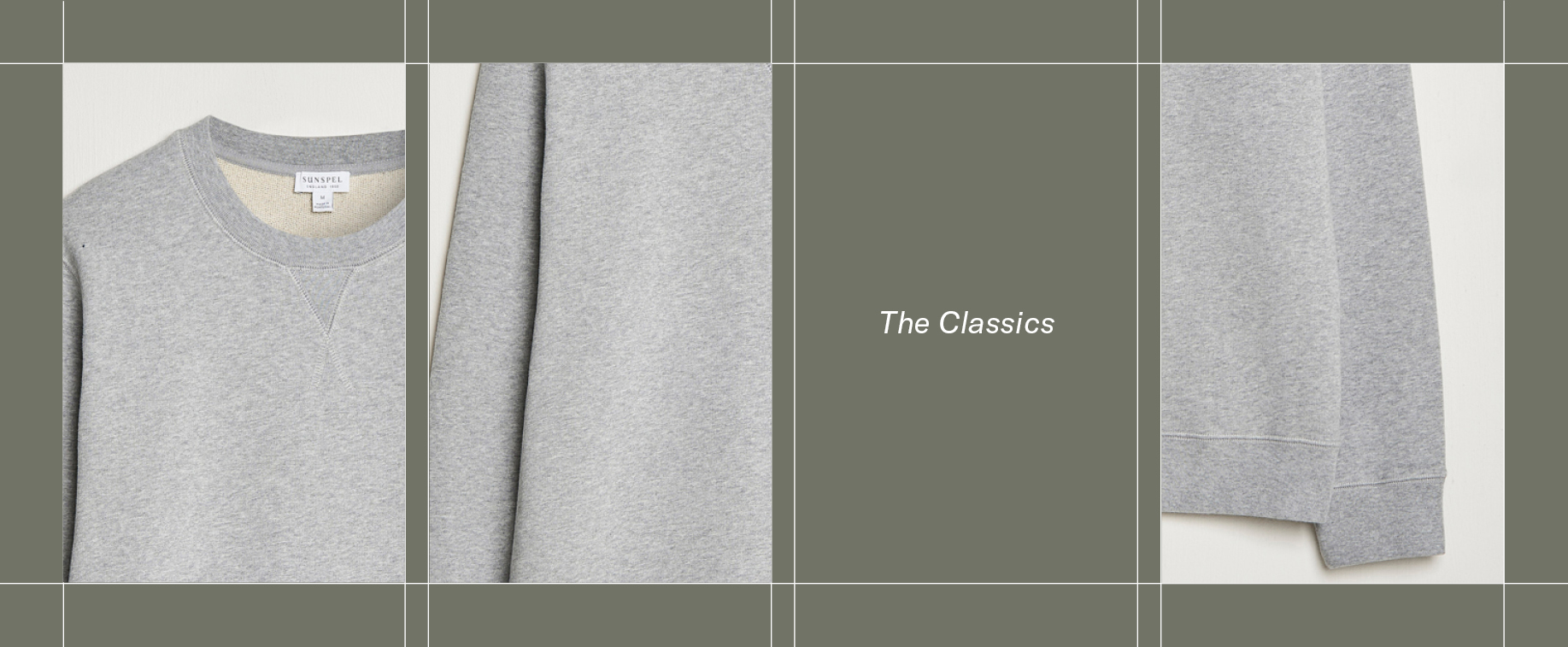 Klassikern: Den grå sweatshirten