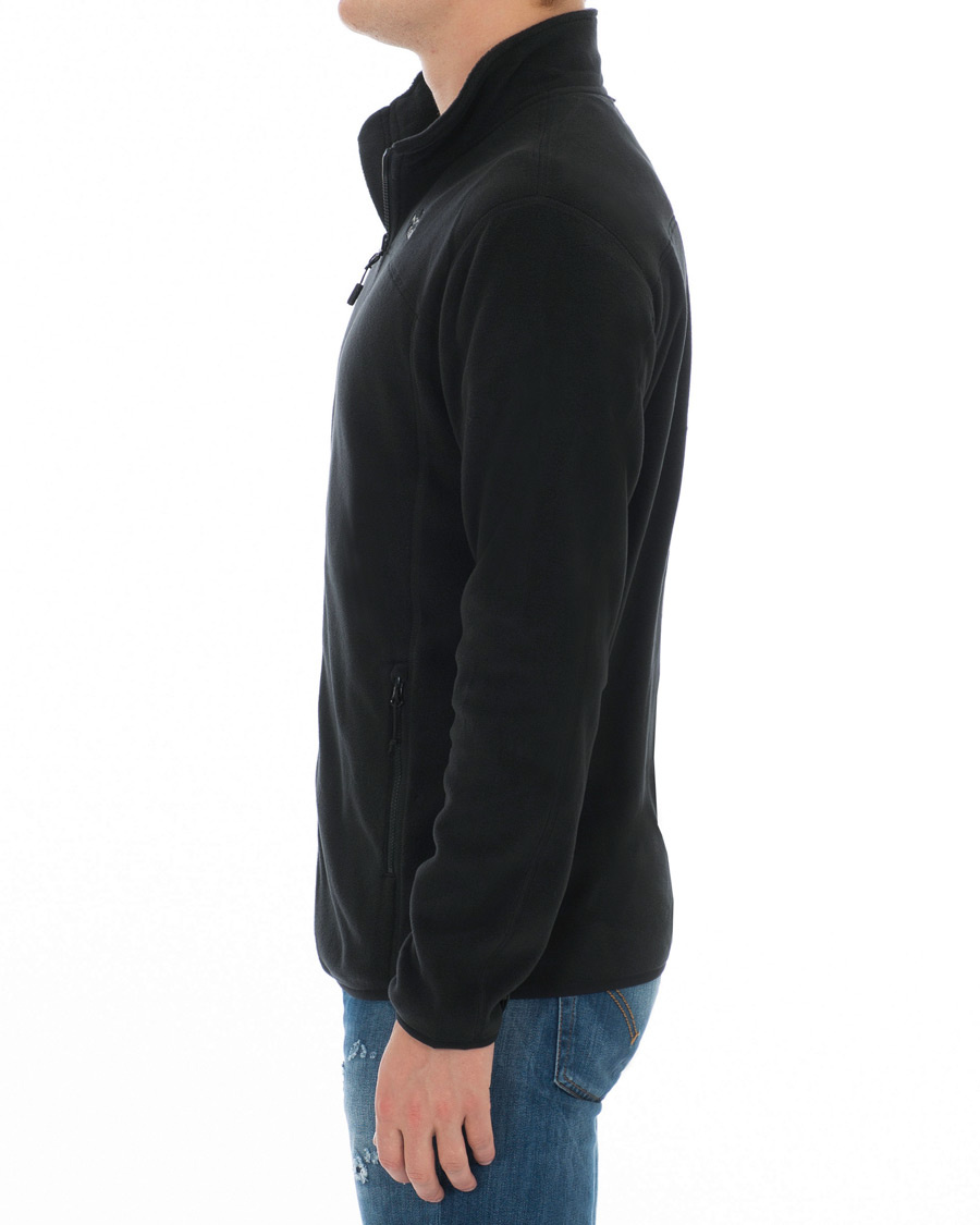 the north face 100 glacier full zip fleece in navy
