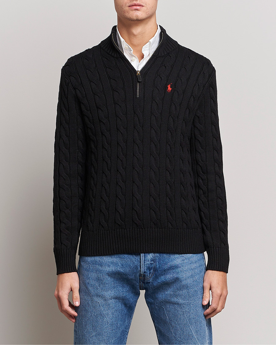 us polo half zip sweater