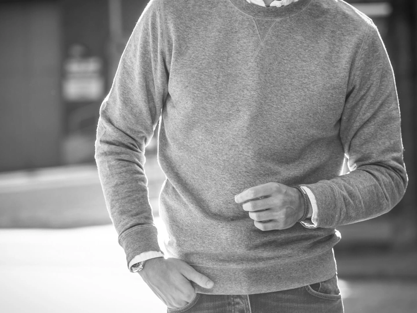 Basisplagget: Sweatshirten