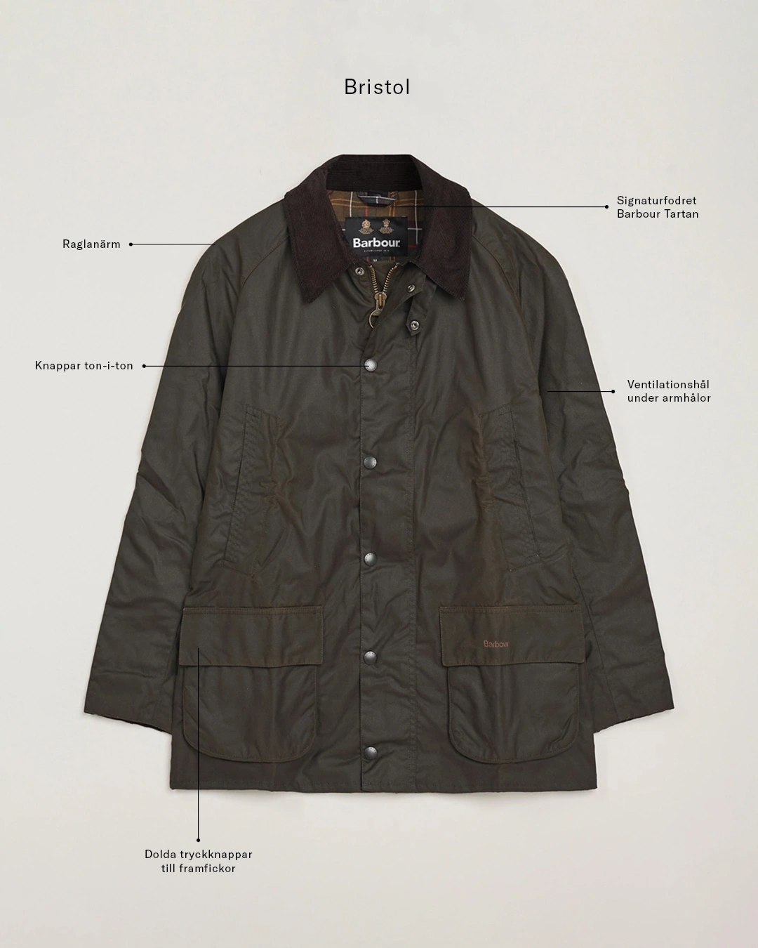 Barbour bristol jacka