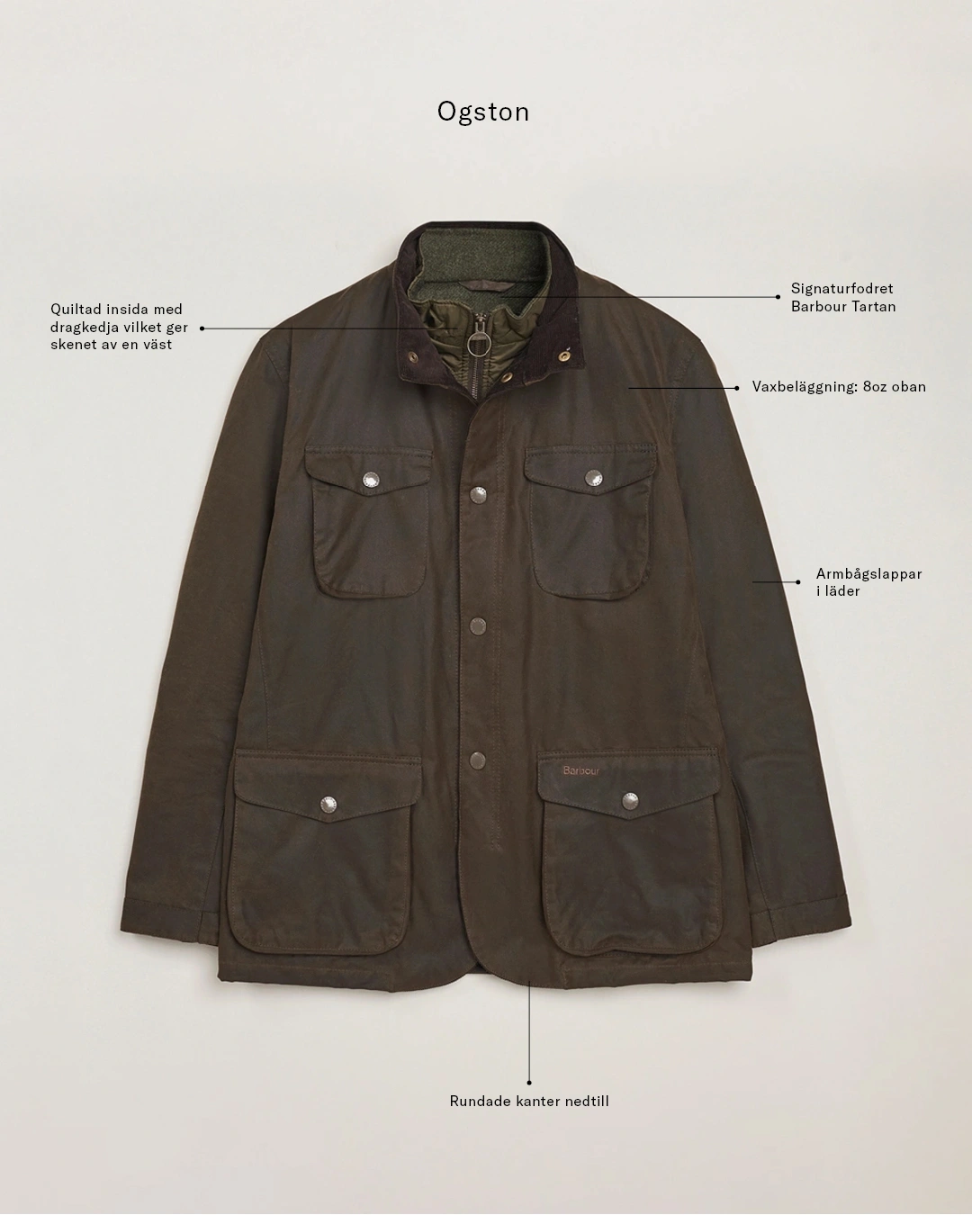 Barbour ogston jacka