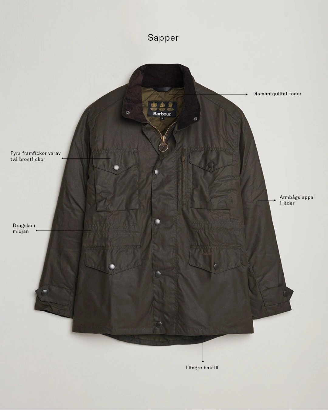 Barbour sapper jacka