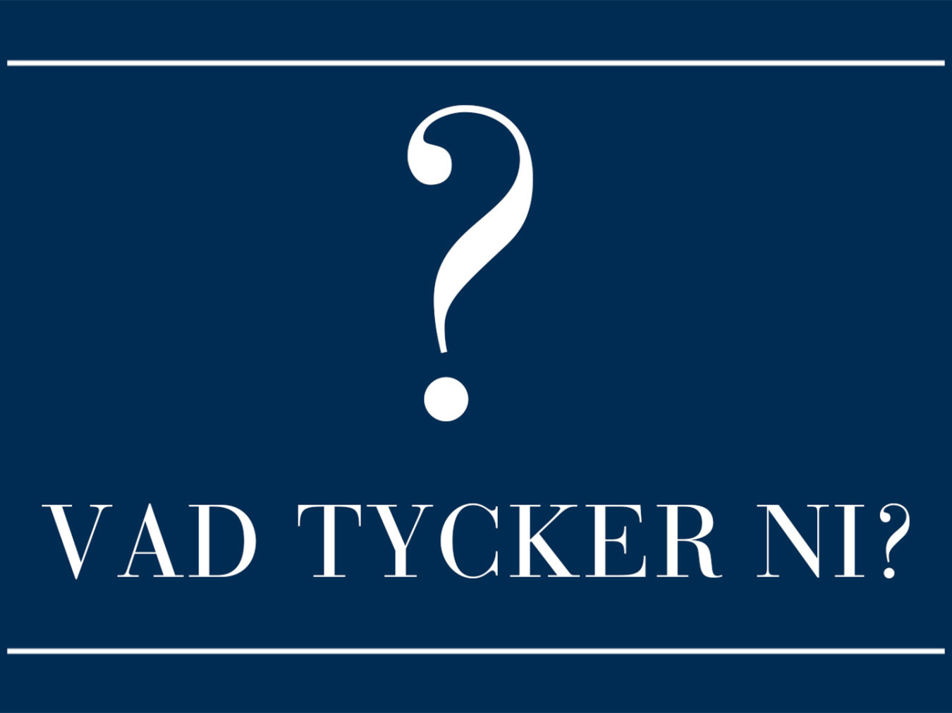 TEST: Vad tycker ni om Carl Magazine?