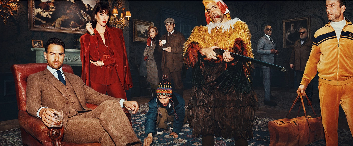 Dress like a gentleman (from the Netflix series The Gentlemen)
